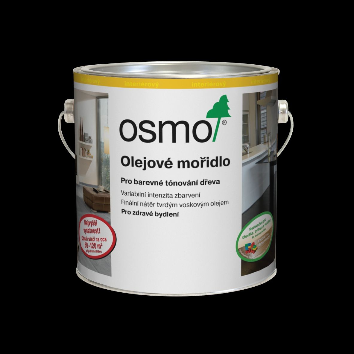 Olejové mořidlo - 1 l, 3501 Bílá